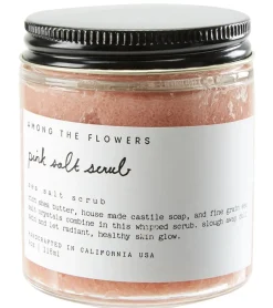 Among The Flowers Pink Sea Salt Scrub