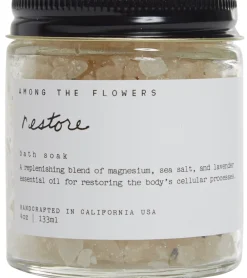 Among The Flowers Restore Sea Salt + Lavender Bath Soak