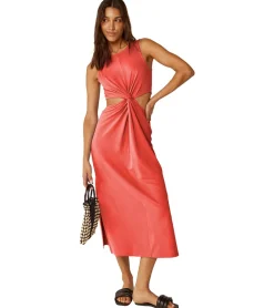 Beyond Yoga Around The World Front Twist Dress