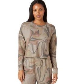 Beyond Yoga Brushed Up Cropped Pullover
