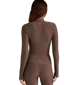 Beyond Yoga Featherweight Moving On Cropped Pullover