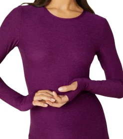 Beyond Yoga Featherweight Spacedye Classic Crew Pullover