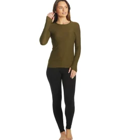 Beyond Yoga Featherweight Spacedye Classic Crew Pullover