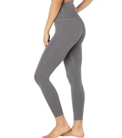 Beyond Yoga Heather Rib High Waisted 7/8 Yoga Leggings