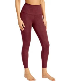 Beyond Yoga Heather Rib High Waisted 7/8 Yoga Leggings