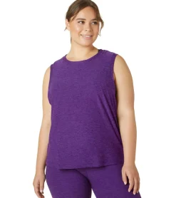 Beyond Yoga Plus Featherweight Spacedye Balanced Muscle Yoga Tank