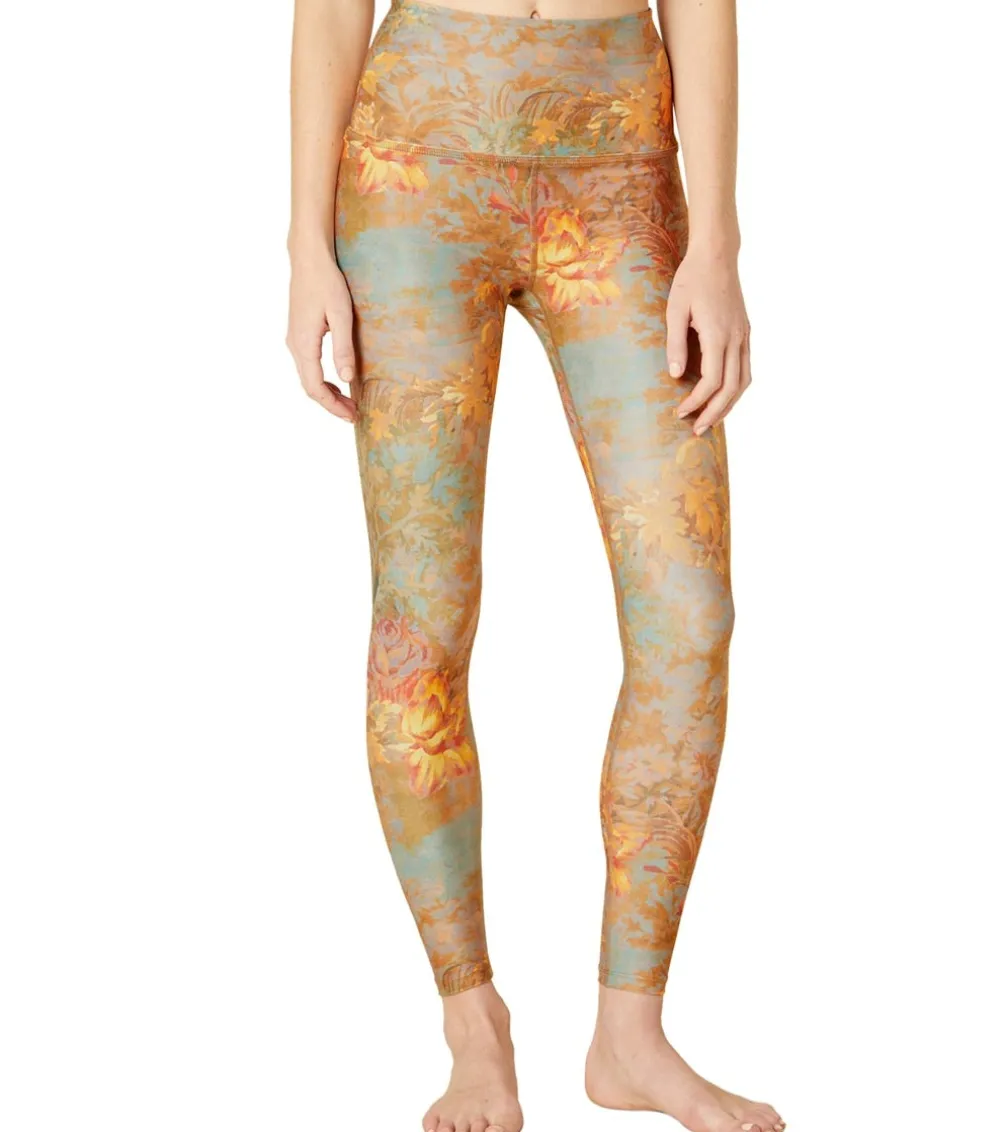 Beyond Yoga Printed High Waisted Midi Leggings