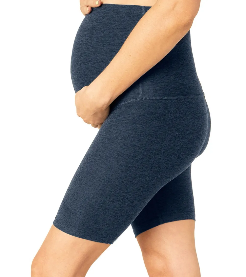Beyond Yoga Spacedye Love the Bump Maternity Biker Shorts