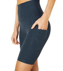 Beyond Yoga Spacedye Team Pockets High Waisted Biker Shorts