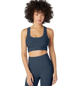 Beyond Yoga Work It Over Long Line Bra