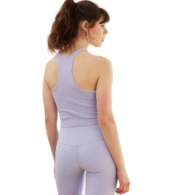 Cream Yoga Claire Racer Back Tank Top
