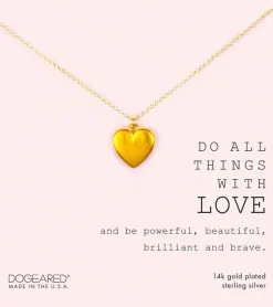 Dogeared Do All Things With Love Necklace