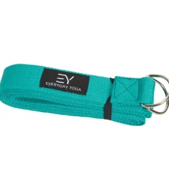 Everyday Yoga 8 Foot Yoga Strap D-Ring