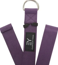 Everyday Yoga 10 Foot Yoga Strap D-Ring