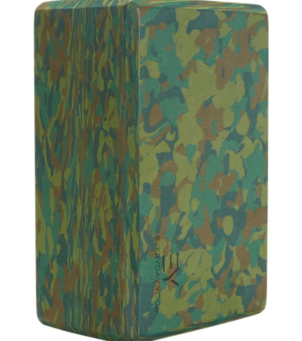 Everyday Yoga 4 Inch Heritage Camo Foam Yoga Block
