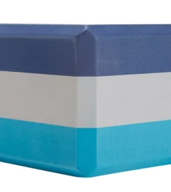 Everyday Yoga 4 Inch Tri Color Foam Yoga Block