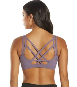Everyday Yoga Radiant Solid Strappy Back Sports Bra