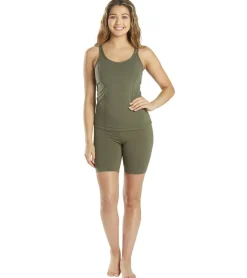 Everyday Yoga Radiant Solid Strappy Back Support Tank