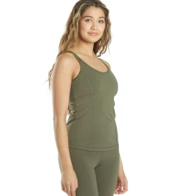 Everyday Yoga Radiant Solid Strappy Back Support Tank