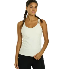 Everyday Yoga Radiant Solid Strappy Back Support Tank