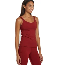 Everyday Yoga Radiant Solid Strappy Back Support Tank