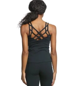 Everyday Yoga Radiant Solid Strappy Back Support Tank