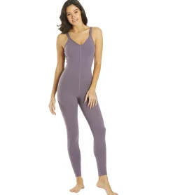 Everyday Yoga Strappy Back Long Leotard 28
