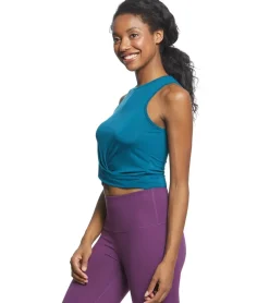 Everyday Yoga Twisted Layering Crop Tank