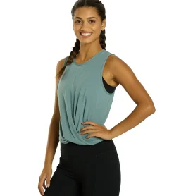 Everyday Yoga Twisted Layering Crop Tank