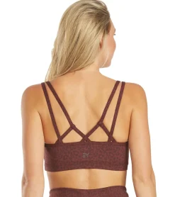 Everyday Yoga Wholesome Cheetah Sports Bra