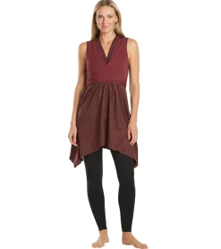 Everyday Yoga Wondrous Cheetah Wrap Dress