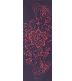 Gaiam Aubergine Swirl Premium Yoga Mat 68