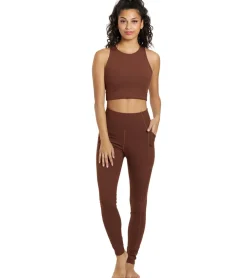 Girlfriend Collective Full Length High Rise Pocket Legging 28.5