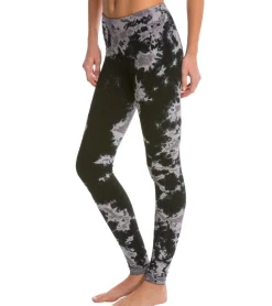 Hard Tail Flat Waist Cotton Ankle Yoga Leggings