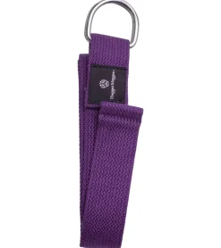 Hugger Mugger D-Ring Cotton Yoga Strap 6'