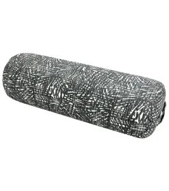 Hugger Mugger Round Printed Yoga Bolster
