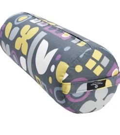 Hugger Mugger Round Printed Yoga Bolster