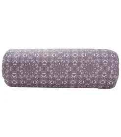 Hugger Mugger Round Printed Yoga Bolster