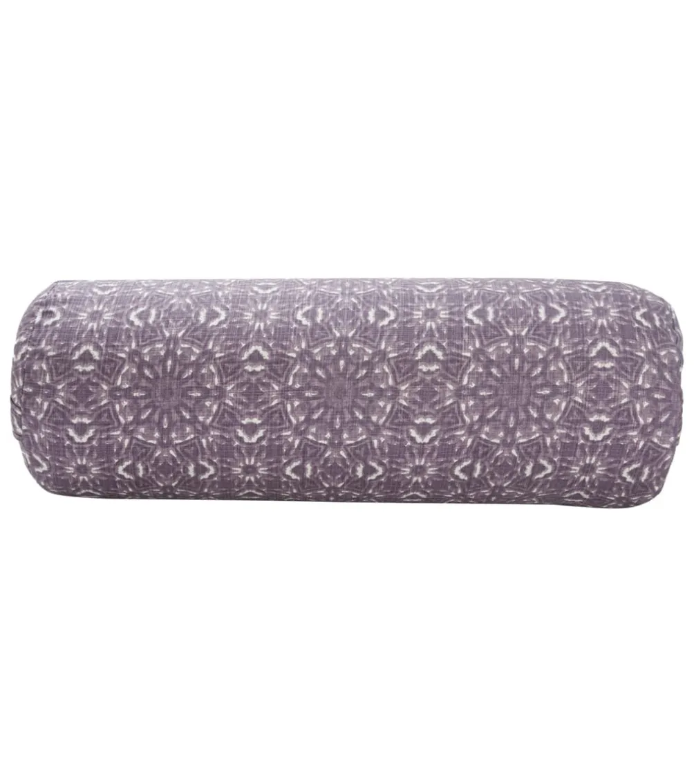 Hugger Mugger Round Printed Yoga Bolster