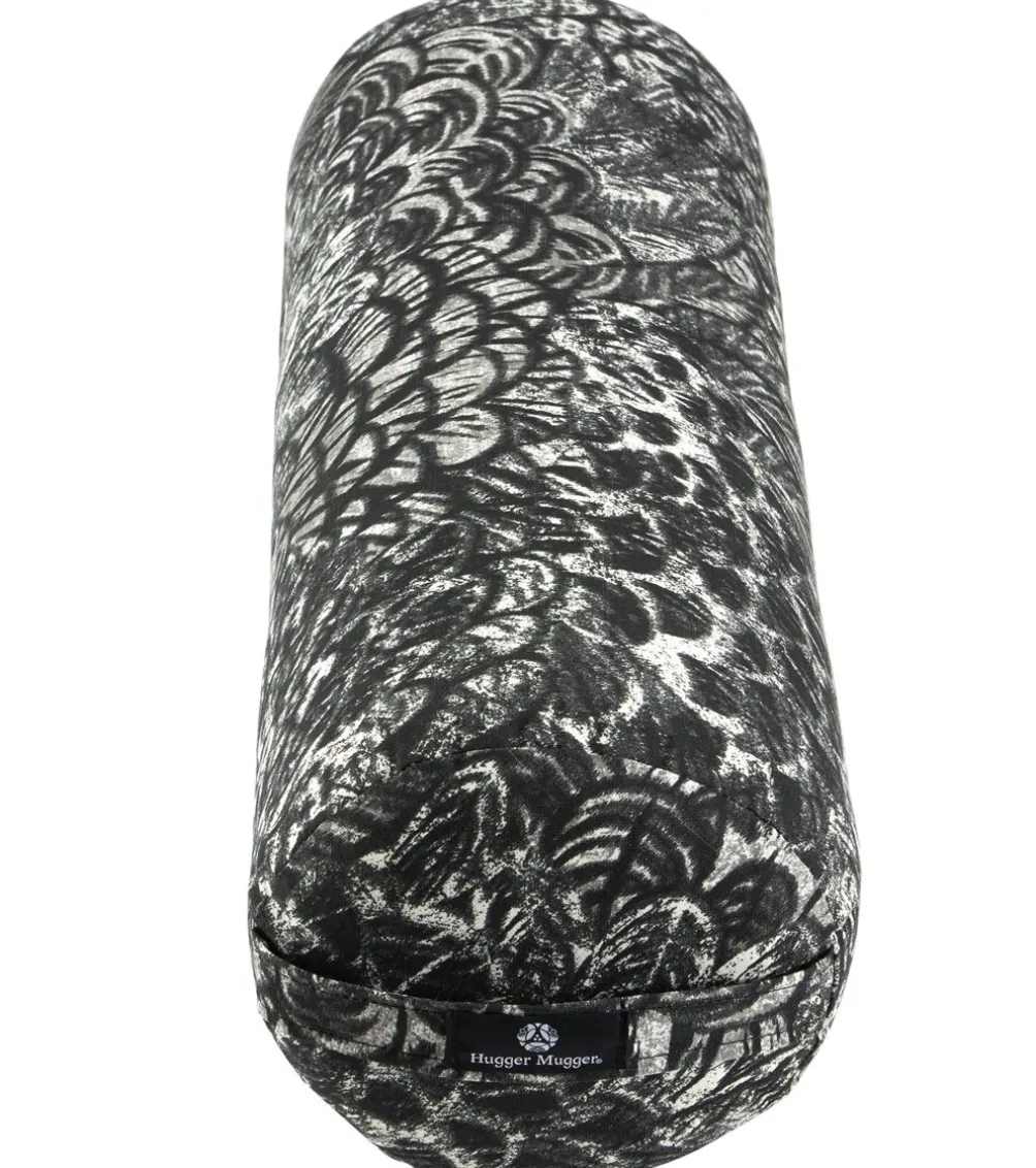 Hugger Mugger Round Printed Yoga Bolster