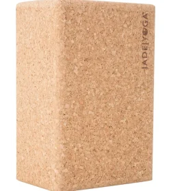 Jade Yoga Cork Yoga Block Standard 4 Inch