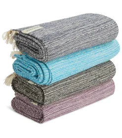Jade Yoga Recycled Cotton Yoga Blanket