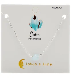 Lotus and Luna Calm Stone of the Earth Necklace