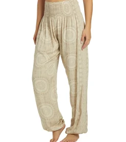 Lotus and Luna Mandala Harem Pants