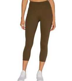 Marika Drew High Waisted Tummy Control Yoga Capris