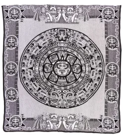 Native Yoga Mayan Calendar Blanket