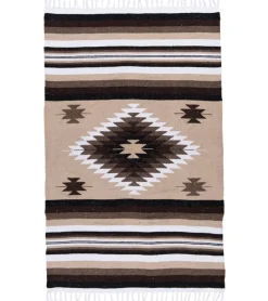 Native Yoga Natural Two Color Extra Fancy Diamond Yoga Blanket
