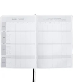 Sked Planner Medium Classic Black Planner