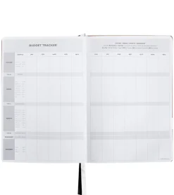Sked Planner Medium Rose Gold Planner