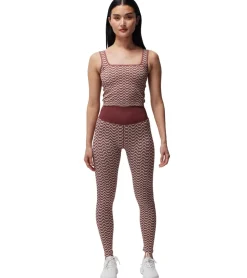 Spiritual Gangster Athena Seamless Jacquard Crop